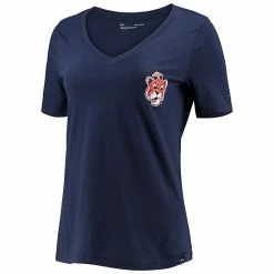 Women's Under Armour Navy Auburn Tigers Vault V-Neck T-Shirt -Under Armour SHOP unnamed file 10707