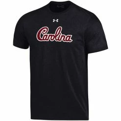 Men's Under Armour Black South Carolina Gamecocks School Logo Wordmark Performance Cotton T-Shirt -Under Armour SHOP unnamed file 10721