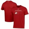 Men's Under Armour Red Wisconsin Badgers Forward Collection Performance T-Shirt