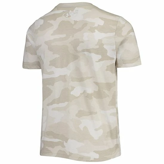 Youth Under Armour Tan Wisconsin Badgers Sand Camo T-Shirt 4 Youth Under Armour Tan Wisconsin Badgers Sand Camo T-Shirt - Image 4
