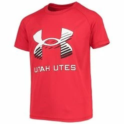 Youth Under Armour Red Utah Utes Logo Lockup Performance T-Shirt -Under Armour SHOP unnamed file 10789