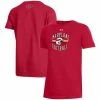 Youth Under Armour Red Maryland Terrapins Football Throwback Performance T-Shirt