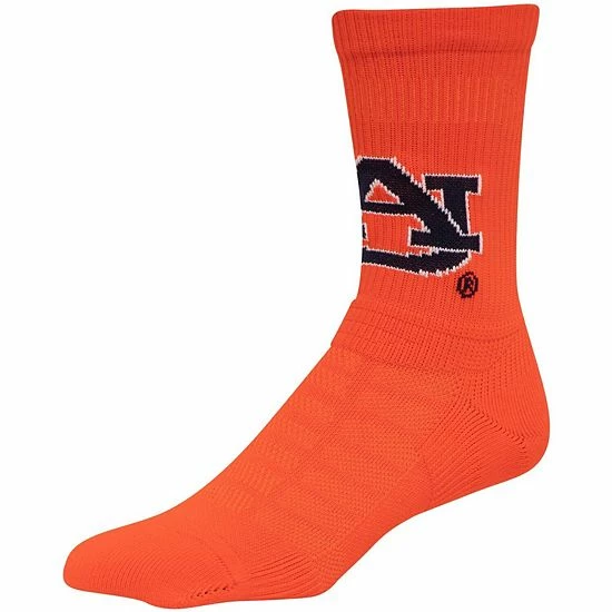 Men's Under Armour Auburn Tigers Unrivaled Crew Socks 1 Men's Under Armour Auburn Tigers Unrivaled Crew Socks