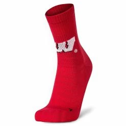 Men's Under Armour Wisconsin Badgers Unrivaled Crew Socks