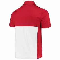 Men's Under Armour Red/White Wisconsin Badgers Blocked Coaches Performance Polo -Under Armour SHOP unnamed file 10838