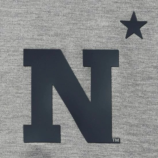 Men's Under Armour Heathered Gray Navy Midshipmen Freedom Performance Polo 5 Men's Under Armour Heathered Gray Navy Midshipmen Freedom Performance Polo - Image 5