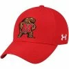 Men's Under Armour Red Maryland Terrapins Classic Structured Adjustable Hat