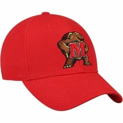 Men's Under Armour Red Maryland Terrapins Classic Structured Adjustable Hat -Under Armour SHOP unnamed file 10863