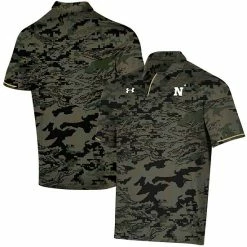Men's Under Armour Camo Navy Midshipmen Freedom Polo