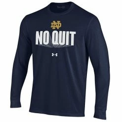 Men's Under Armour Navy Notre Dame Fighting Irish Shooter Performance Long Sleeve T-Shirt -Under Armour SHOP unnamed file 10910
