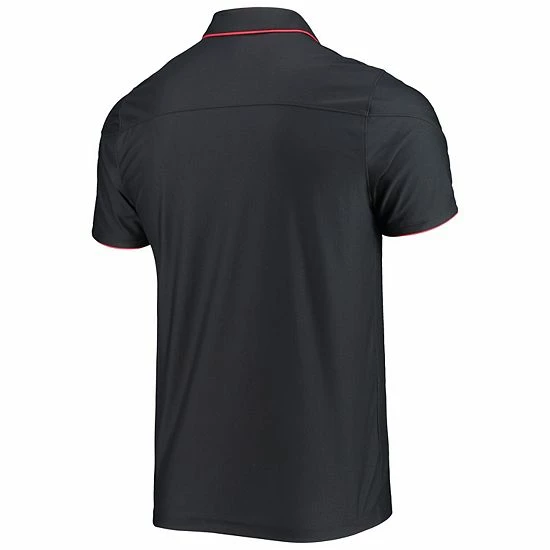 Men's Under Armour Black Maryland Terrapins Sideline Chest Stripe Performance Polo 3 Men's Under Armour Black Maryland Terrapins Sideline Chest Stripe Performance Polo - Image 3