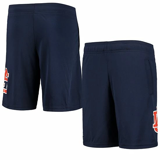 Youth Under Armour Navy Auburn Tigers Tech Shorts 1 Youth Under Armour Navy Auburn Tigers Tech Shorts