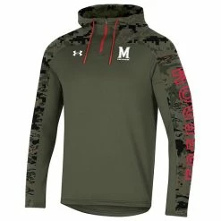 Men's Under Armour Olive Maryland Terrapins Freedom Quarter-Zip Pullover Hoodie -Under Armour SHOP unnamed file 10978