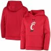 Men's Under Armour Red Cincinnati Bearcats Logo Pullover Hoodie