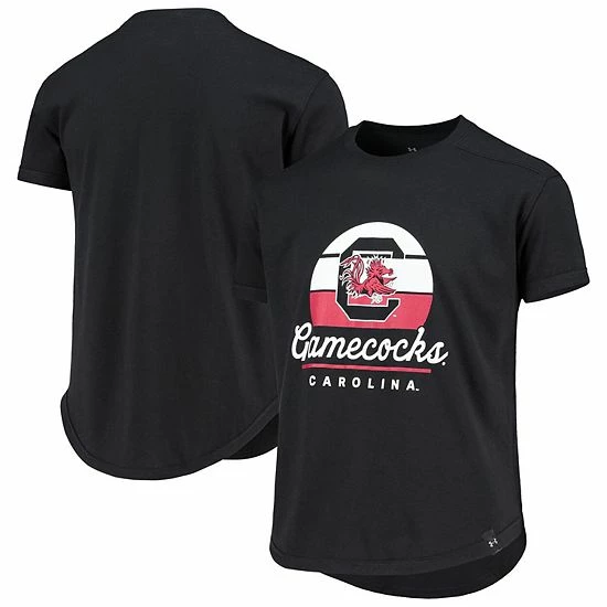 Girls Youth Under Armour Black South Carolina Gamecocks T-Shirt 1 Girls Youth Under Armour Black South Carolina Gamecocks T-Shirt