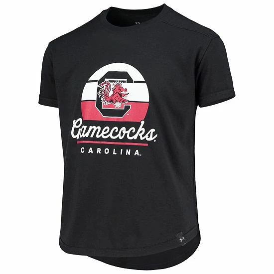 Girls Youth Under Armour Black South Carolina Gamecocks T-Shirt 3 Girls Youth Under Armour Black South Carolina Gamecocks T-Shirt - Image 3