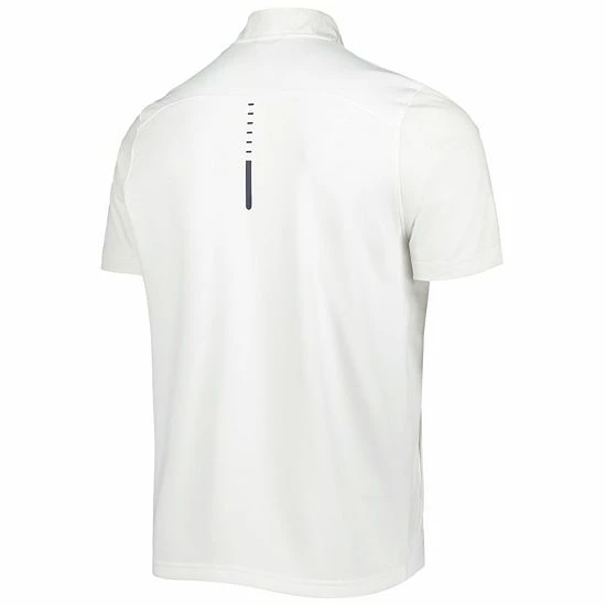 Men's Under Armour White Notre Dame Fighting Irish Motivate 2.0 Half-Zip Jacket 4 Men's Under Armour White Notre Dame Fighting Irish Motivate 2.0 Half-Zip Jacket - Image 4