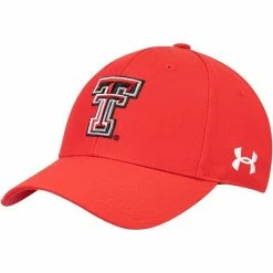 Men's Under Armour Red Texas Tech Red Raiders Classic Structured Adjustable Hat