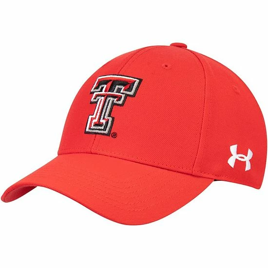 Men's Under Armour Red Texas Tech Red Raiders Classic Structured Adjustable Hat 1 Men's Under Armour Red Texas Tech Red Raiders Classic Structured Adjustable Hat