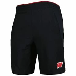 Men's Under Armour Black Wisconsin Badgers Woven Shorts 6 Men's Under Armour Black Wisconsin Badgers Woven Shorts -Under Armour SHOP unnamed file 11019