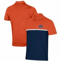 Men's Under Armour Navy/Orange Auburn Tigers Game Day Performance Polo