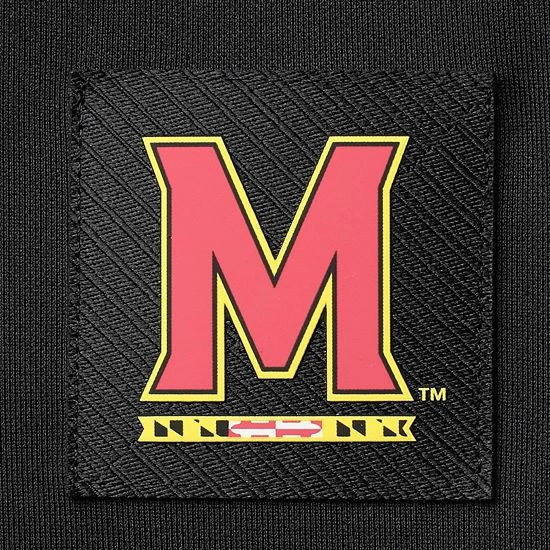 Men's Under Armour Black Maryland Terrapins Sideline Recruit Performance Polo 5 Men's Under Armour Black Maryland Terrapins Sideline Recruit Performance Polo - Image 5