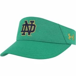 Men's Under Armour Green Notre Dame Fighting Irish High Performance Adjustable Visor