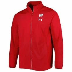 Men's Under Armour Red Wisconsin Badgers Squad 3.0 Full-Zip Jacket -Under Armour SHOP unnamed file 11080