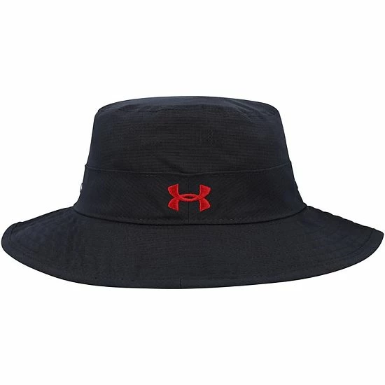 Men's Under Armour Black Wisconsin Badgers Airvent Performance Boonie Hat 3 Men's Under Armour Black Wisconsin Badgers Airvent Performance Boonie Hat - Image 3