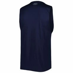 Men's Under Armour Navy Notre Dame Fighting Irish Logo Striped Tech Performance Tank Top -Under Armour SHOP unnamed file 11093