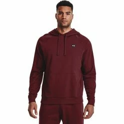 Men's Under Armour Rival Fleece Hoodie Khaki Gray Light -Under Armour SHOP unnamed file 111