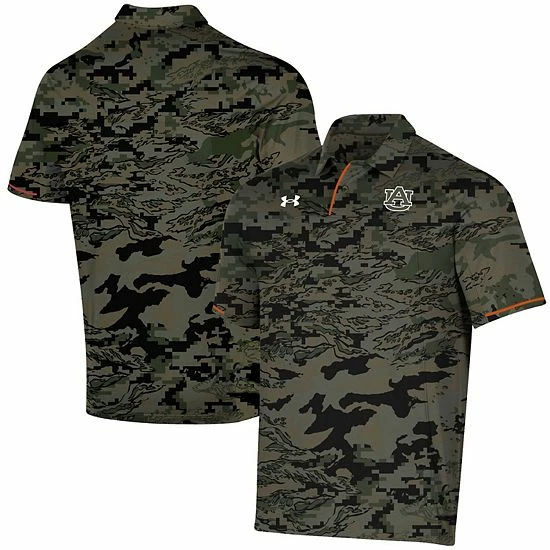 Men's Under Armour Camo Auburn Tigers Freedom Polo 2 Men's Under Armour Camo Auburn Tigers Freedom Polo - Image 2