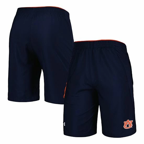 Men's Under Armour Navy Auburn Tigers Woven Shorts 2 Men's Under Armour Navy Auburn Tigers Woven Shorts - Image 2