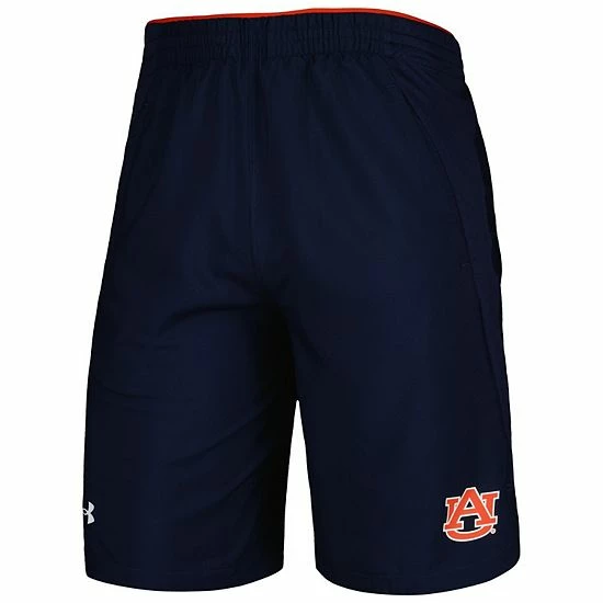 Men's Under Armour Navy Auburn Tigers Woven Shorts 3 Men's Under Armour Navy Auburn Tigers Woven Shorts - Image 3
