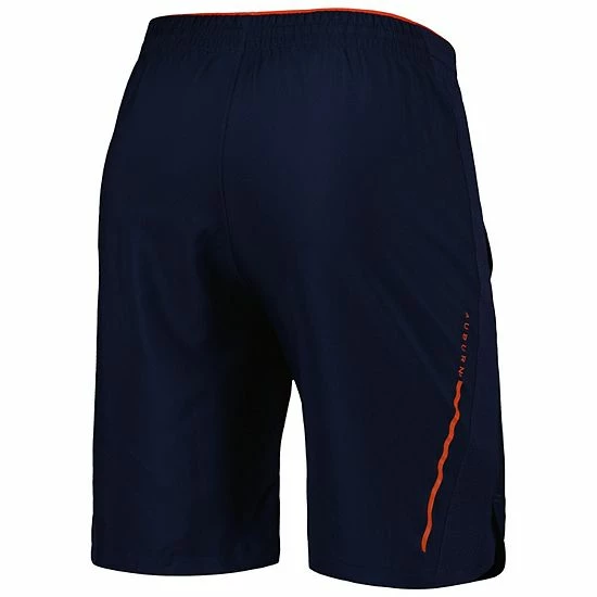 Men's Under Armour Navy Auburn Tigers Woven Shorts 4 Men's Under Armour Navy Auburn Tigers Woven Shorts - Image 4