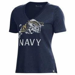 Women's Under Armour Navy Navy Midshipmen Logo Performance V-Neck T-Shirt 6 Women's Under Armour Navy Navy Midshipmen Logo Performance V-Neck T-Shirt -Under Armour SHOP unnamed file 11153
