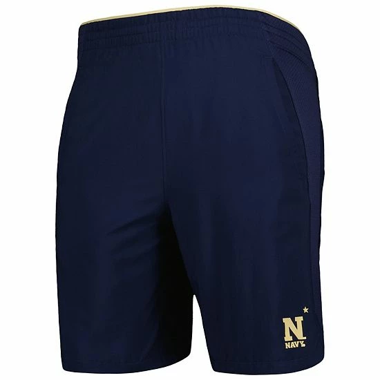 Men's Under Armour Navy Navy Midshipmen Woven Shorts 3 Men's Under Armour Navy Navy Midshipmen Woven Shorts - Image 3