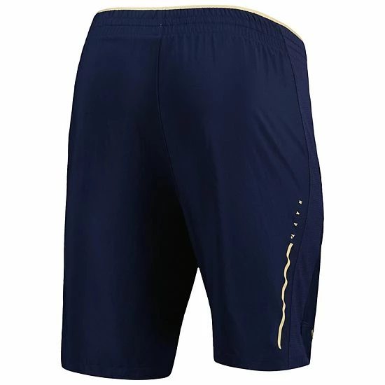 Men's Under Armour Navy Navy Midshipmen Woven Shorts 4 Men's Under Armour Navy Navy Midshipmen Woven Shorts - Image 4