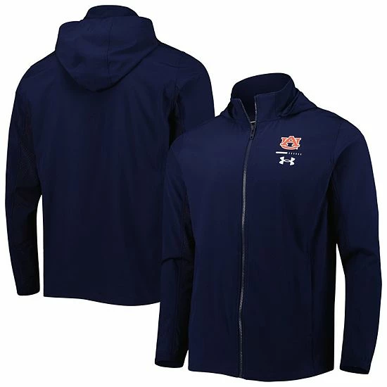 Men's Under Armour Navy Auburn Tigers Squad 3.0 Full-Zip Jacket 1 Men's Under Armour Navy Auburn Tigers Squad 3.0 Full-Zip Jacket