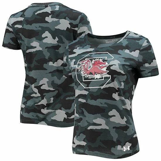 Women's Under Armour Camo South Carolina Gamecocks T-Shirt 1 Women's Under Armour Camo South Carolina Gamecocks T-Shirt
