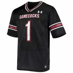 Men's Under Armour #1 Black South Carolina Gamecocks Premiere Football Jersey 6 Men's Under Armour #1 Black South Carolina Gamecocks Premiere Football Jersey -Under Armour SHOP unnamed file 11295