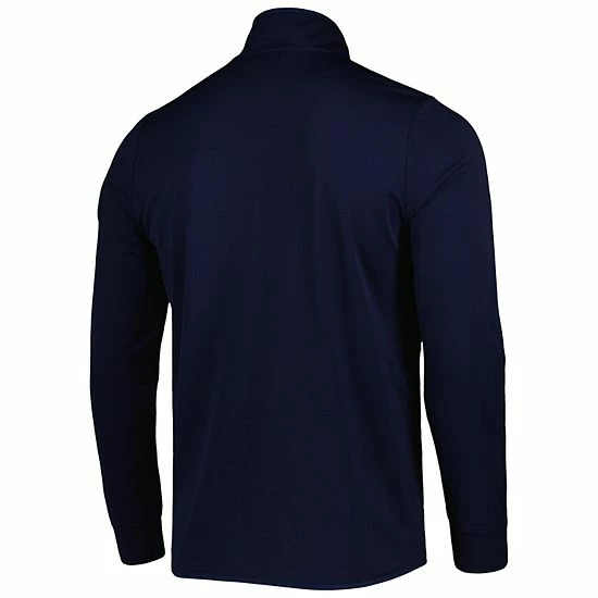 Men's Under Armour Navy Auburn Tigers Knit Warm-Up Full-Zip Jacket 4 Men's Under Armour Navy Auburn Tigers Knit Warm-Up Full-Zip Jacket - Image 4