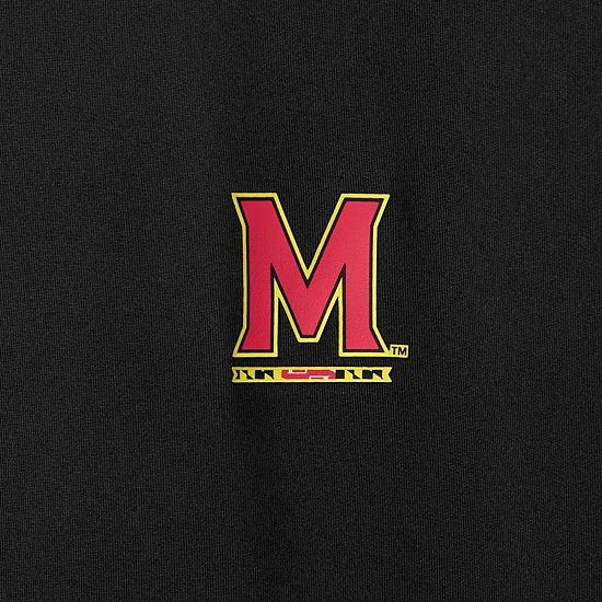 Men's Under Armour Black/Red Maryland Terrapins 2022 Blocked Coaches Performance Polo 5 Men's Under Armour Black/Red Maryland Terrapins 2022 Blocked Coaches Performance Polo - Image 5