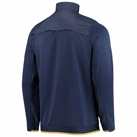 Men's Under Armour Navy Notre Dame Fighting Irish 2021 Sideline Command Full-Zip Jacket 4 Men's Under Armour Navy Notre Dame Fighting Irish 2021 Sideline Command Full-Zip Jacket - Image 4
