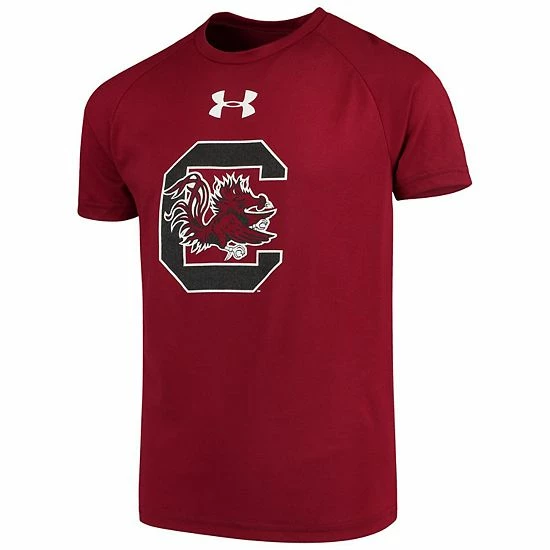 Youth Under Armour Garnet South Carolina Gamecocks 2.0 Logo Tech T-Shirt 3 Youth Under Armour Garnet South Carolina Gamecocks 2.0 Logo Tech T-Shirt - Image 3