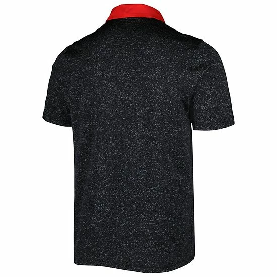 Men's Under Armour Black Maryland Terrapins Static Performance Polo 4 Men's Under Armour Black Maryland Terrapins Static Performance Polo - Image 4
