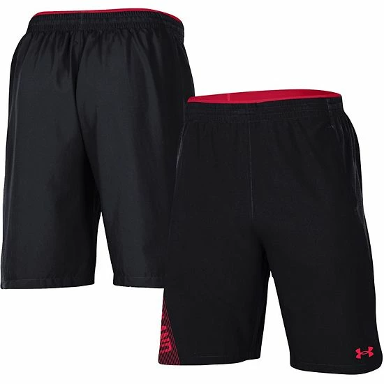 Men's Under Armour Black Maryland Terrapins 2021 Sideline Woven Shorts 1 Men's Under Armour Black Maryland Terrapins 2021 Sideline Woven Shorts