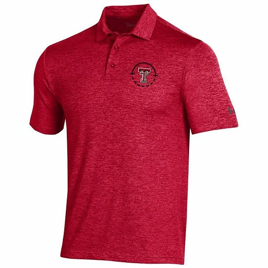 Men's Under Armour Red Texas Tech Red Raiders Coaches On-Court Basketball Playoff Performance Polo 1 Men's Under Armour Red Texas Tech Red Raiders Coaches On-Court Basketball Playoff Performance Polo