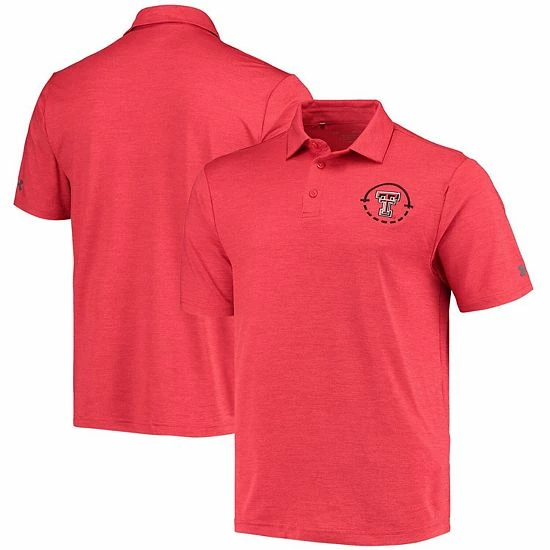 Men's Under Armour Red Texas Tech Red Raiders Coaches On-Court Basketball Playoff Performance Polo 2 Men's Under Armour Red Texas Tech Red Raiders Coaches On-Court Basketball Playoff Performance Polo - Image 2