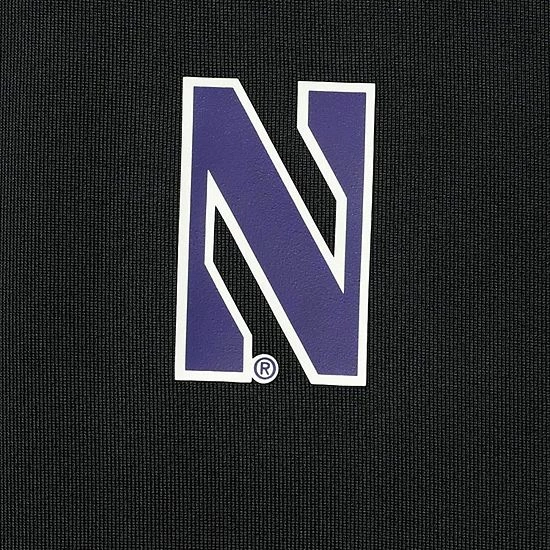 Men's Under Armour Black/Purple Northwestern Wildcats 2022 Blocked Coaches Performance Polo 5 Men's Under Armour Black/Purple Northwestern Wildcats 2022 Blocked Coaches Performance Polo - Image 5